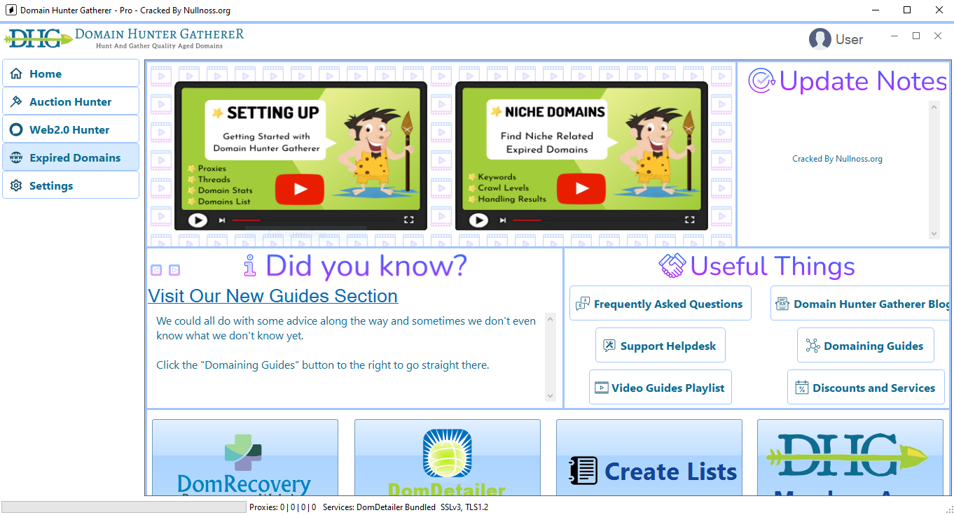 Domain Hunter Gatherer Pro v3.5.7.0 Cracked