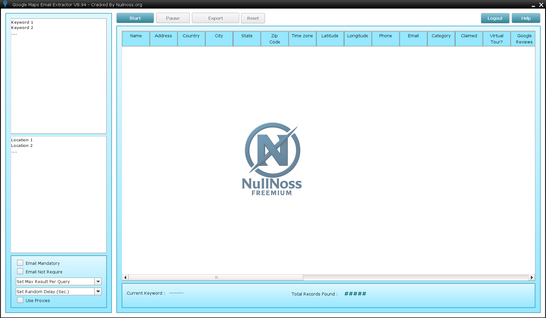 Google Maps Email Extractor v8.94 Cracked