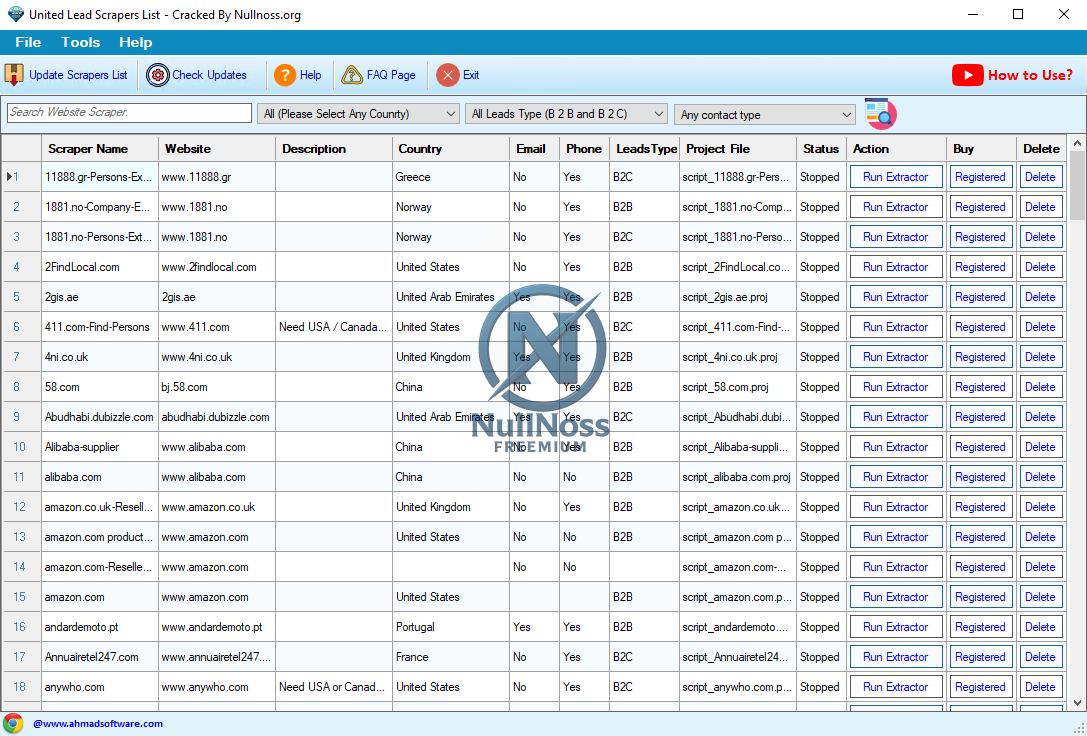 United Lead Scraper v2.1.51 Cracked
