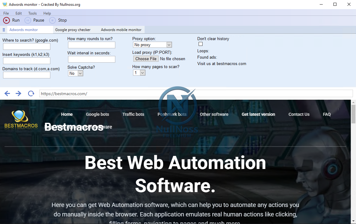 Adwords Monitor Bot v1.2.6 Cracked