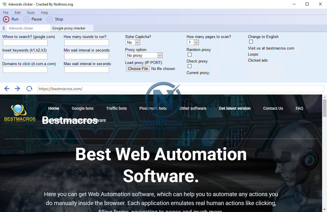 Adwords Clicker Bot v2.3.28 Cracked