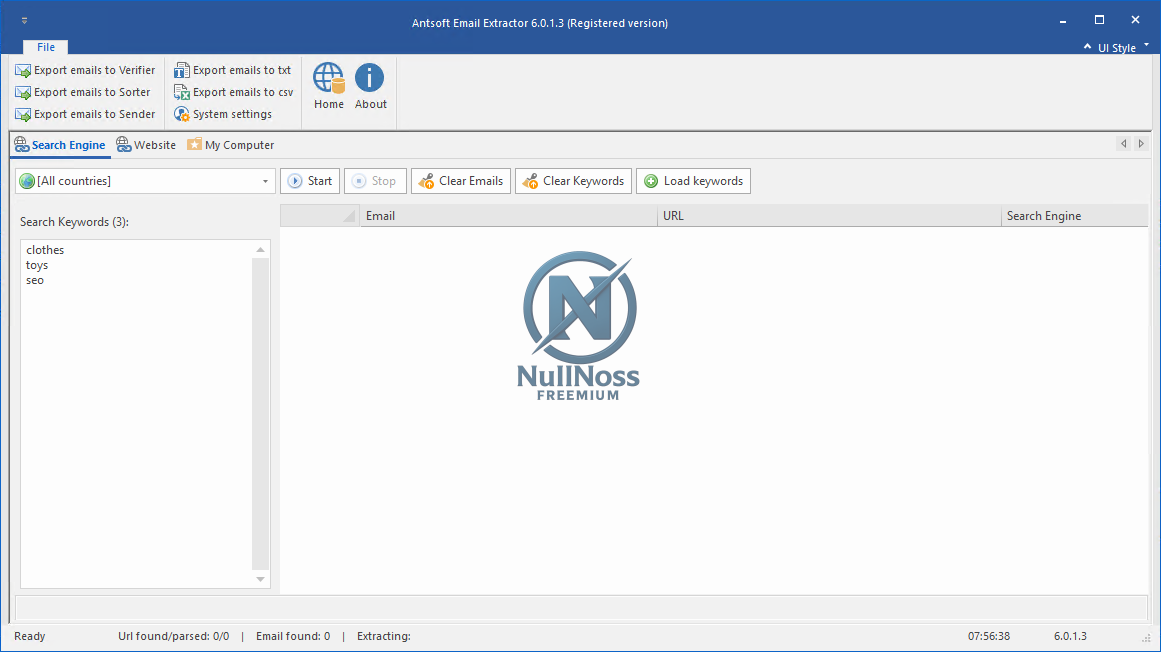 AntSoft Email Extractor v6.0.1.3 Cracked