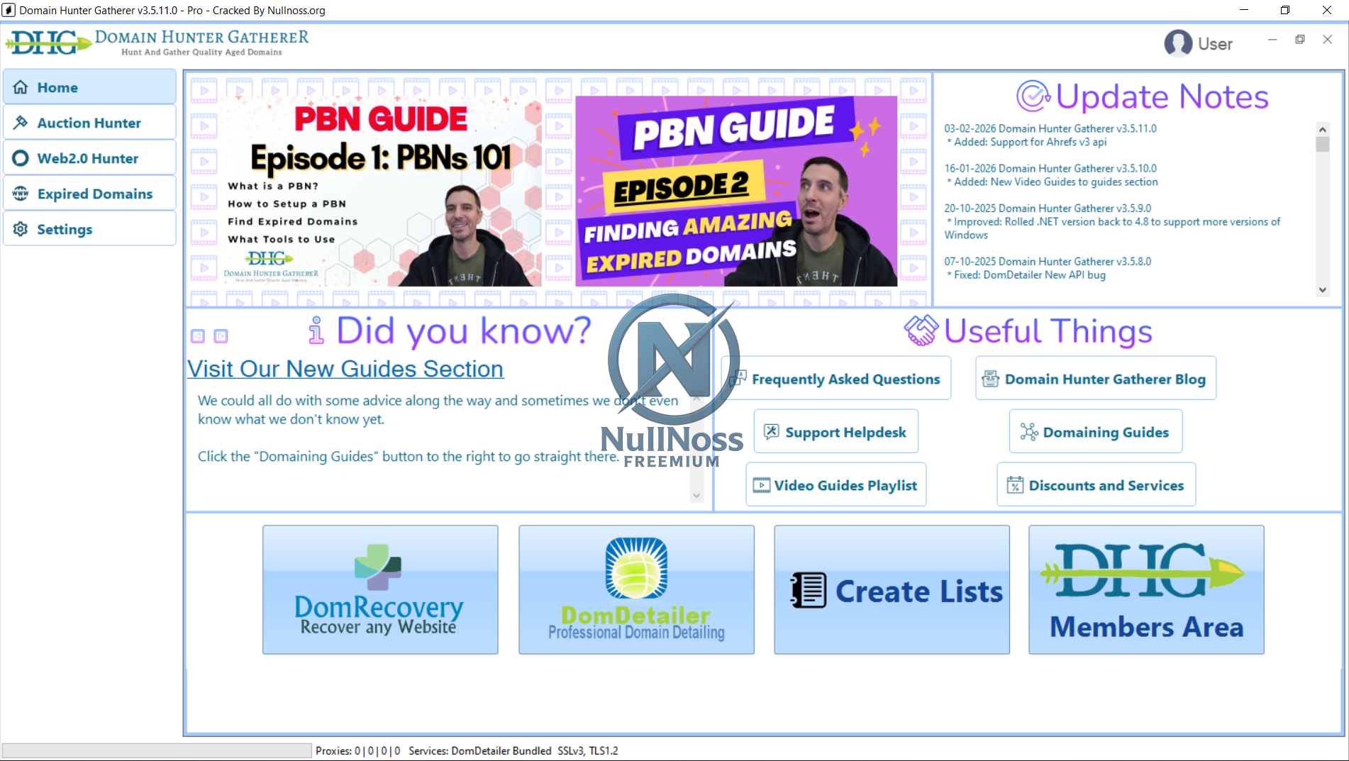 Domain Hunter Gatherer Pro v3.5.11.0 Cracked