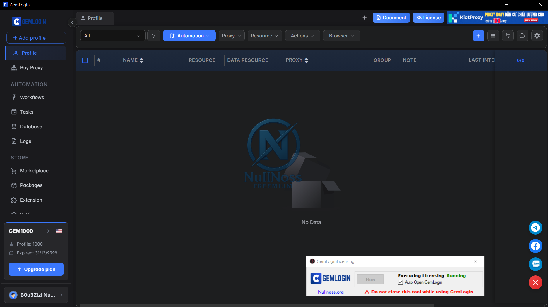 GemLogin – Antidetect Browser v5.0.0 Cracked
